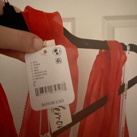 NWT FOR LOVE AND LEMONS KATYA SILK DRESS - Picture 4 of 4